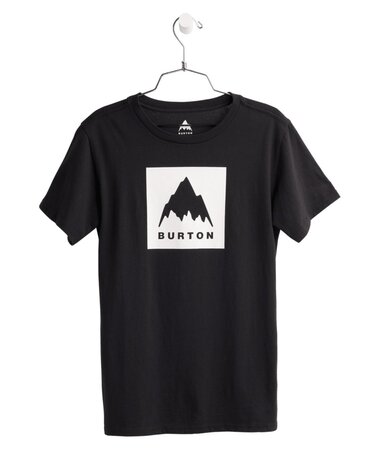 Detské tričko Burton Classic Mountain High Short Sleeve T-Shirt True Black