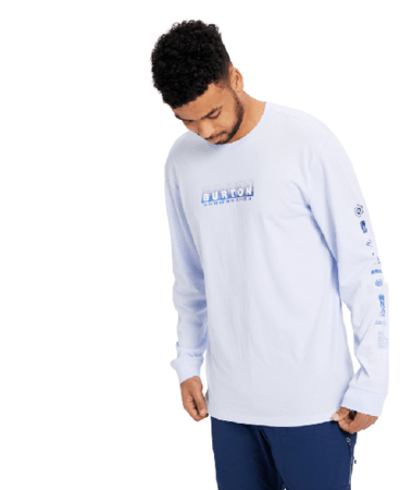 Pánske tričko Burton Cupeno Long Sleeve T-Shirt Opal