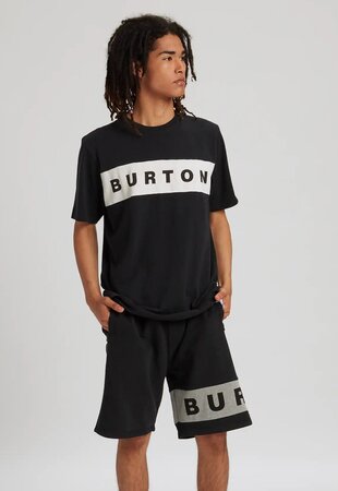 Pánske tričko Burton Lowball Short Sleeve T-Shirt True Black