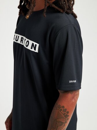 Pánske tričko Burton Multipath Active Vault Short Sleeve True Black