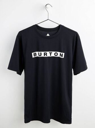 Pánske tričko Burton Multipath Active Vault Short Sleeve True Black