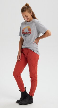 Tričko Burton Underhill Short Sleeve T-Shirt Gray Heather