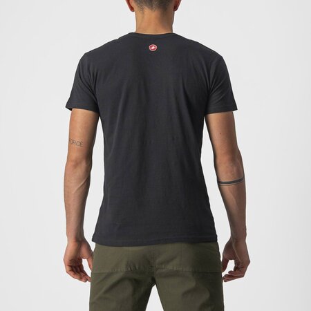 Tričko Castelli Ventaglio Tee Black/Red