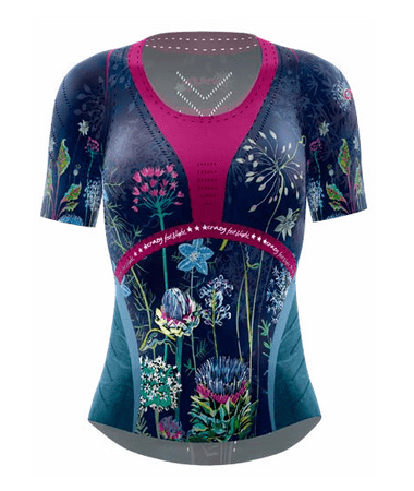 Tričko Crazy Idea T-Shirt Voltage Allium Flower