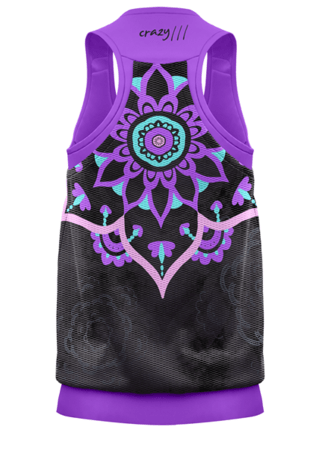 Tielko Crazy Idea Top Break Mandala