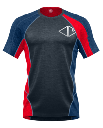 Tričko Crazy Idea Resolution Vento-Red