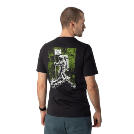 Tričko Dynafit Back Graphic Cotton T-Shirt M Black Out/Skimonaut