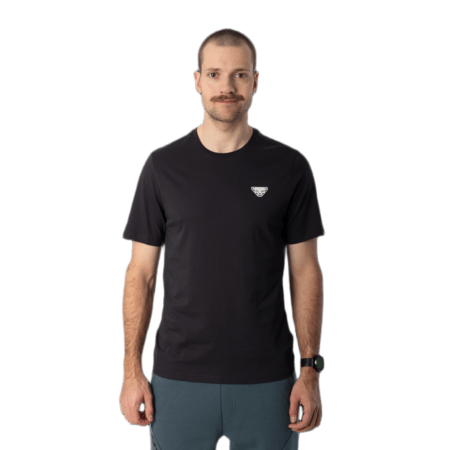 Tričko Dynafit Back Graphic Cotton T-Shirt M Black Out/Skimonaut