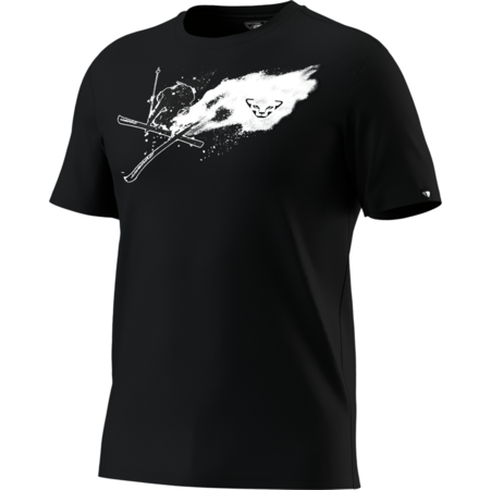 Tričko Dynafit Graphic Cotton T-Shirt M Black Out/Mute Grab
