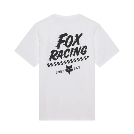 Tričko Fox Racing Speed 195 Original Ss Tee White