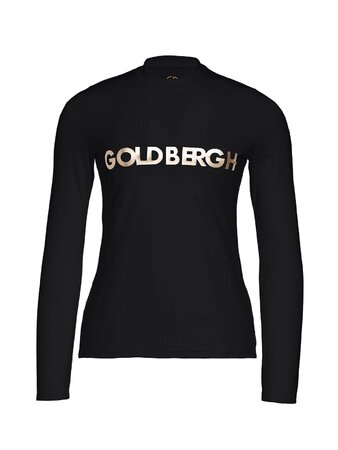 Tričko Goldbergh Alyssa T-Shirt L/S Black