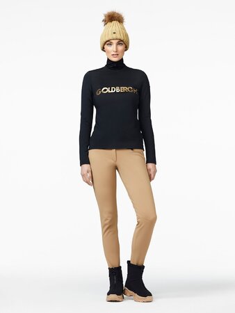 Tričko Goldbergh Alyssa T-Shirt L/S Black