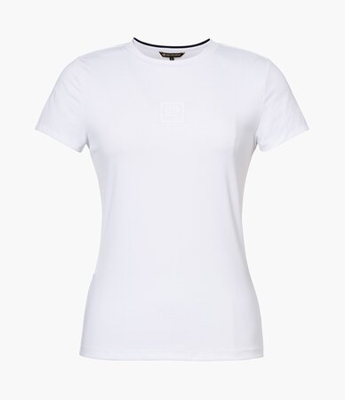 Tričko Goldbergh Amira Short Sleeve Top White