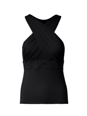 Tričko Goldbergh Art Tank Top Black Tričko Goldbergh Art Tank Top Black