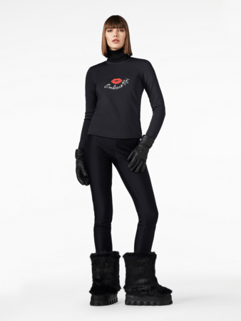 Tričko Goldbergh Bisou Long Sleeve Tee Black Tričko Goldbergh Bisou Long Sleeve Tee Black