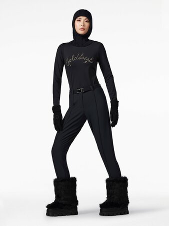 Tričko Goldbergh Classic Long Sleeve Tee Black