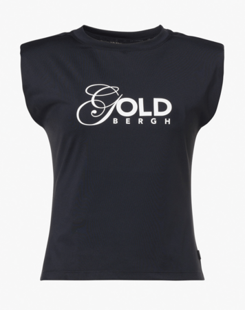 Tričko Goldbergh Genevieve Sleeveless Top Black Tričko Goldbergh Genevieve Sleeveless Top Black