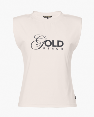 Tričko Goldbergh Genevieve Sleeveless Top Champagne Tričko Goldbergh Genevieve Sleeveless Top Champagne