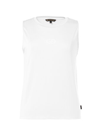 Tielko Goldbergh Gigi Sleeveless Top White