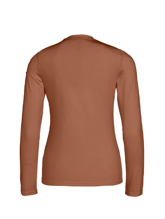 Tričko Goldbergh Base L/S Tee Mocha