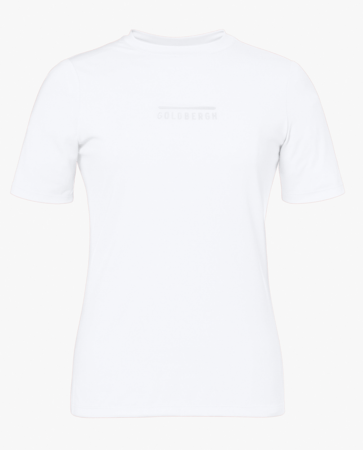 Tričko Goldbergh Isla Short Sleeve Top White