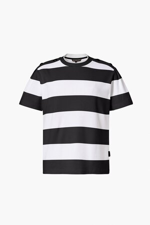 Tričko Goldbergh Lido Short Sleeve Top Black/White