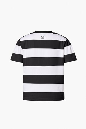 Tričko Goldbergh Lido Short Sleeve Top Black/White