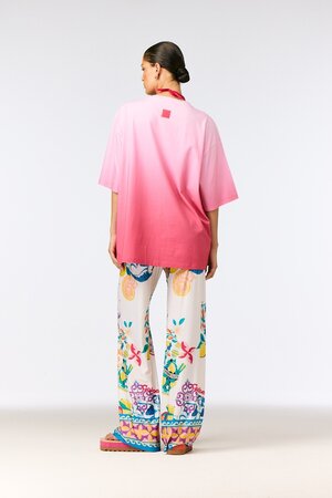 Tričko Goldbergh Loredana Short Sleeve Top Italian Rose