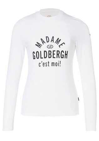 Tričko Goldbergh Madame Long Sleeve Tee White Tričko Goldbergh Madame Long Sleeve Tee White