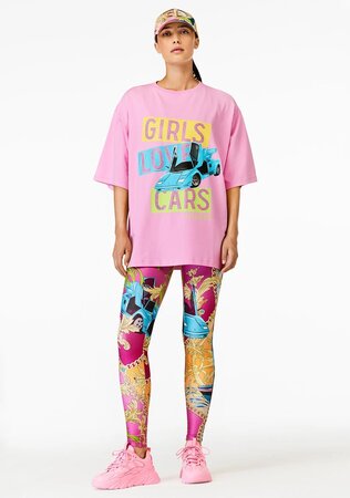 Tričko Goldbergh Mimo Short Sleeve Top Miami Pink