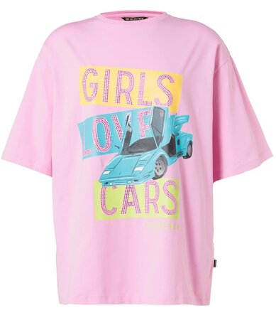 Tričko Goldbergh Mimo Short Sleeve Top Miami Pink