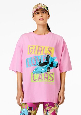 Tričko Goldbergh Mimo Short Sleeve Top Miami Pink