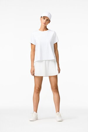 Tričko Goldbergh Novella Short Sleeve Top White