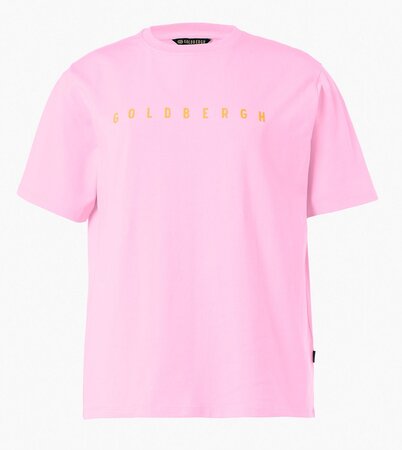 Tričko Goldbergh Ruth Short Sleeve Top Miami Pink