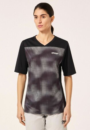 Tričko Oakley W Maven Coast SS Jersey Organic Spots Black Tričko Oakley W Maven Coast SS Jersey Organic Spots Black