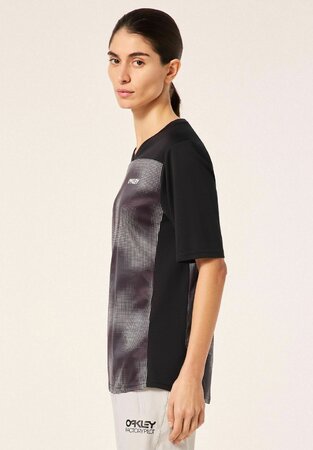 Tričko Oakley W Maven Coast SS Jersey Organic Spots Black Tričko Oakley W Maven Coast SS Jersey Organic Spots Black