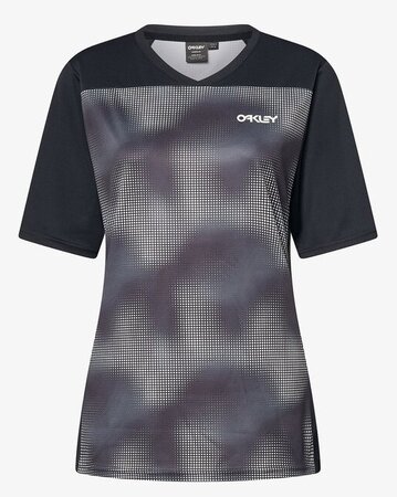 Tričko Oakley W Maven Coast SS Jersey Organic Spots Black Tričko Oakley W Maven Coast SS Jersey Organic Spots Black