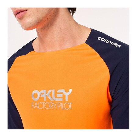 Tričko Oakley Maven Scrub LS Jersey Orange/Blue Tričko Oakley Maven Scrub LS Jersey Orange/Blue