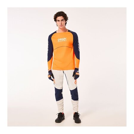 Tričko Oakley Maven Scrub LS Jersey Orange/Blue Tričko Oakley Maven Scrub LS Jersey Orange/Blue