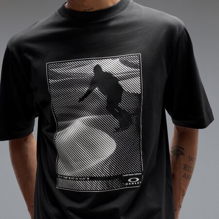Tričko Oakley Sandboard Tee Pitch Black
