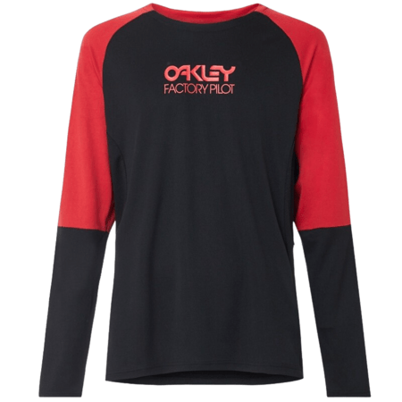 Tričko Oakley Switchback LS Trail Tee Blackout Tričko Oakley Switchback LS Trail Tee Blackout