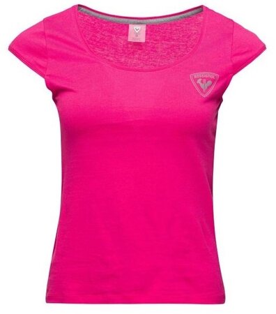 Tričko Rossignol W Tee pink fushia 19/20