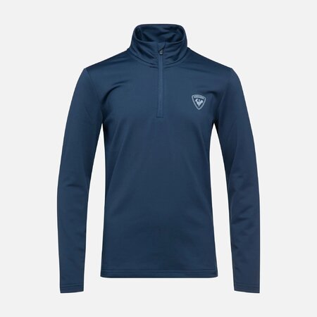 Detské tričko Rossignol Boy's Half-Zip Stretch Fleece Top Dark Navy