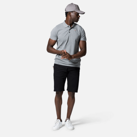 Tričko Rossignol Logo Polo Heather Grey