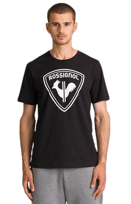 Tričko Rossignol Logo Rossi Tee Black