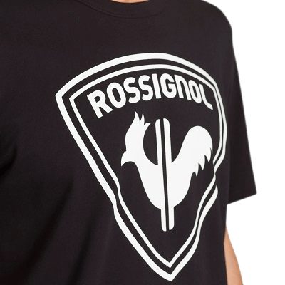 Tričko Rossignol Logo Rossi Tee Black