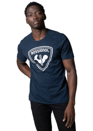 Tričko Rossignol Logo Rossi Tee Dark Navy