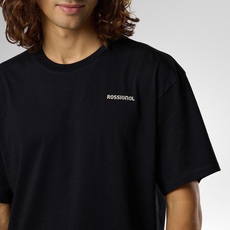 Tričko Rossignol M Waterfall Relax Tee Black