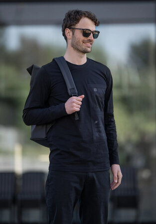 Tričko Stöckli Longsleeve Urban Black Tričko Stöckli Longsleeve Urban Black