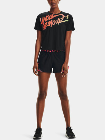 Dámske tričko Under Armour Live Chroma Graphic Tee Black